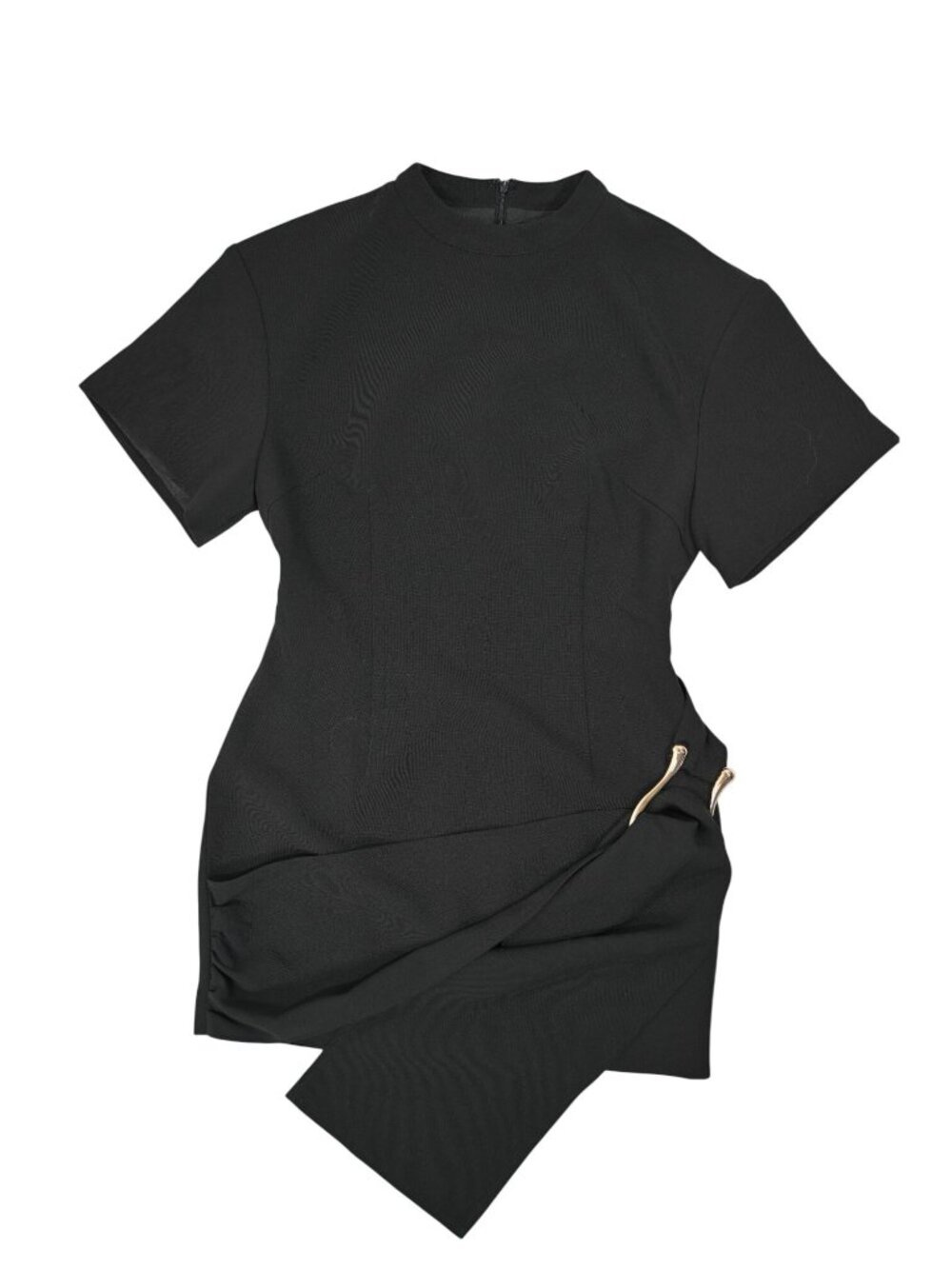 Lioness Martini Mini Dress in Onyx